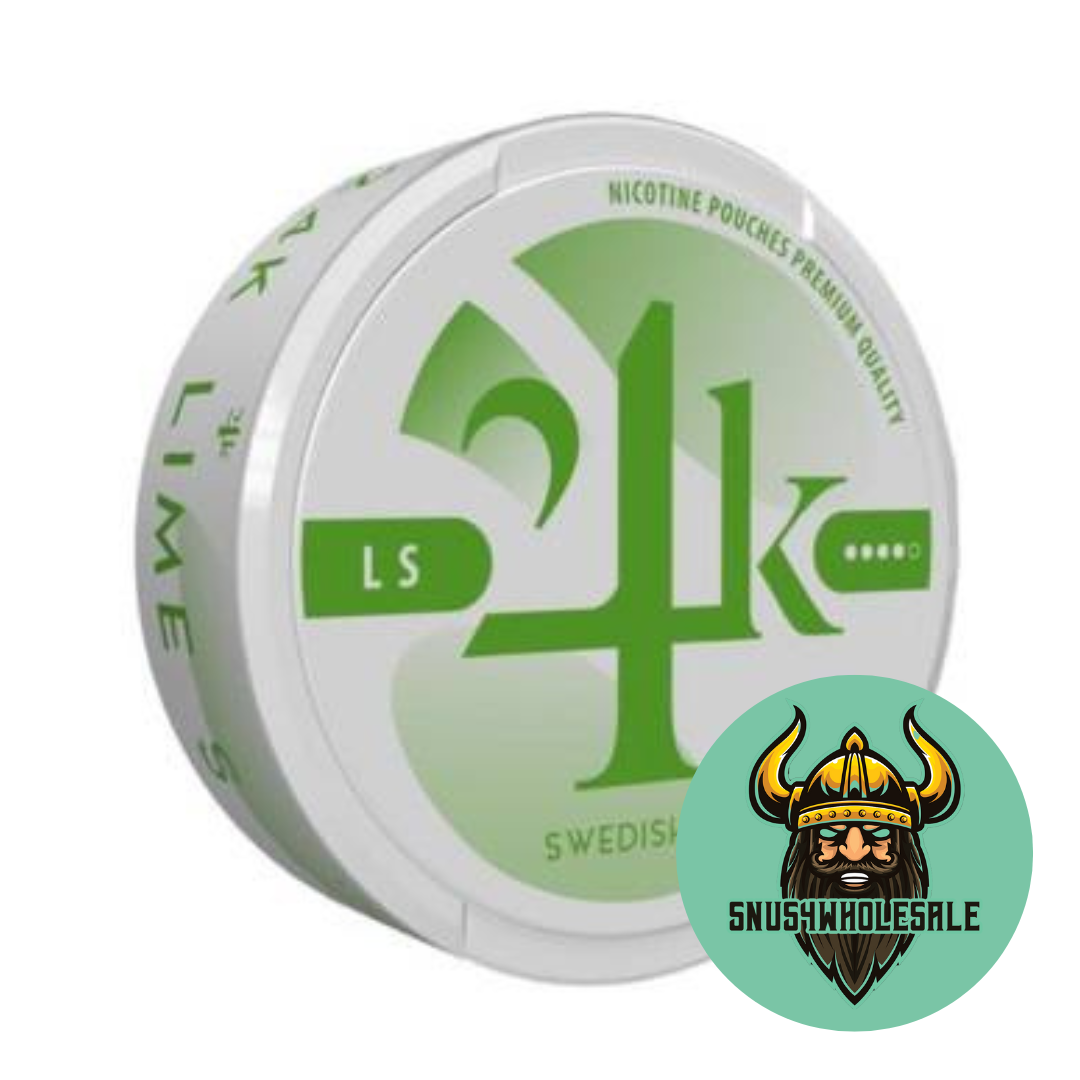 24K Lime Large All White