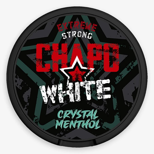 Chapo White Crystal Menthol Extreme Strong 12mg