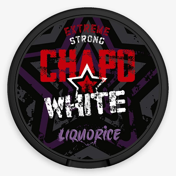 Chapo White Liquorice Strong