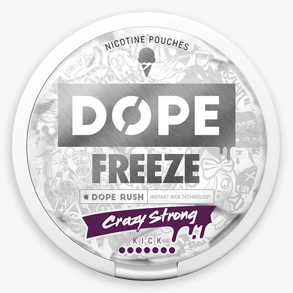 DOPE FREEZE CRAZY STRONG