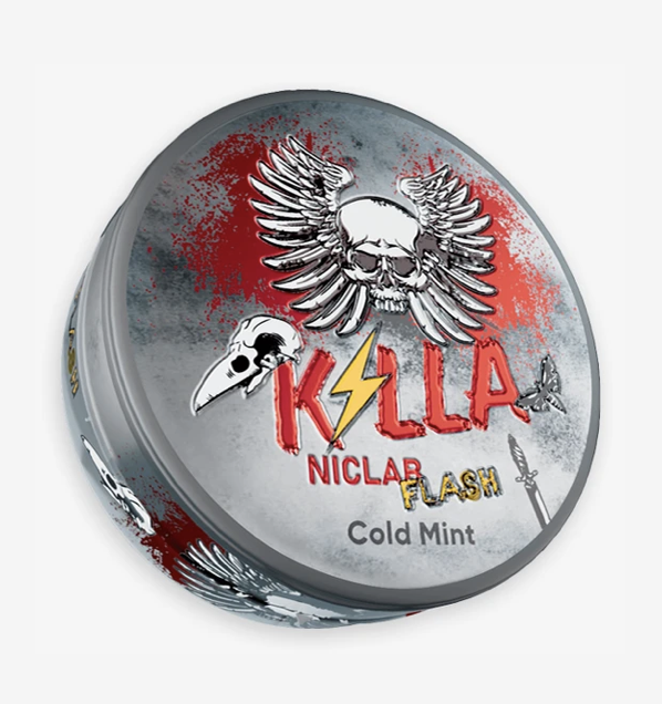 KILLA FLASH Cold Mint 4mg (4MG/POUCH)