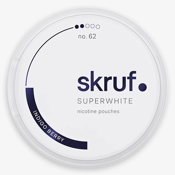 Skruf Superwhite No.62 Indigo Berry