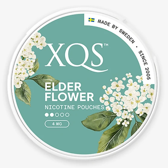 XQS Elderflower 4mg (4MG/POUCH)