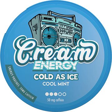 C.r.e.a.m Energy Cold As Ice Caffeine Pouches