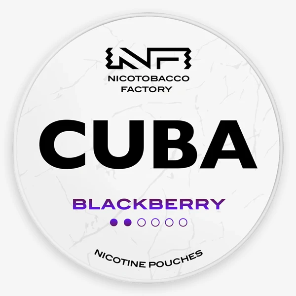 CUBA White Blackberry 4mg