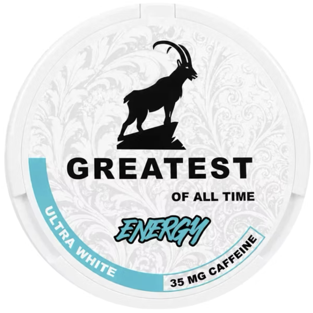 Greatest Energy 35mg Caffeine Pouches