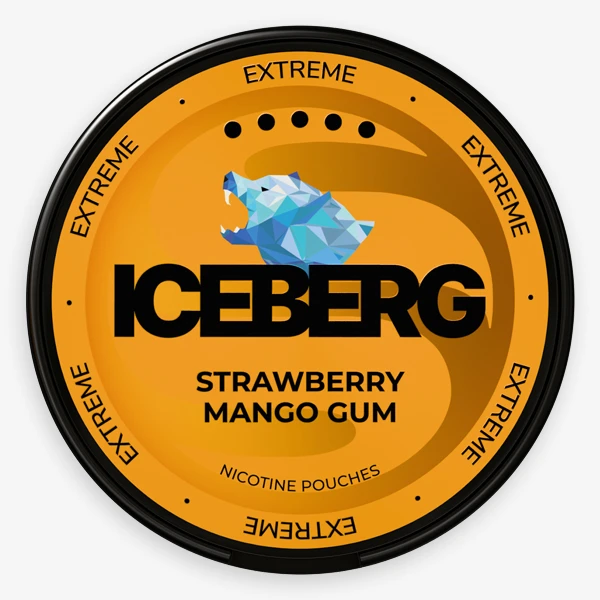 Iceberg Strawberry Mango Gum 50mg