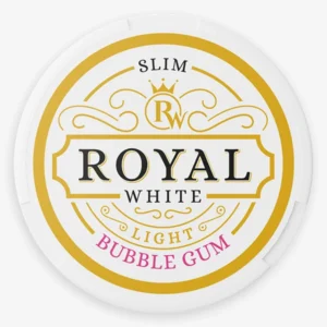 Royal White Bubble Gum 4mg