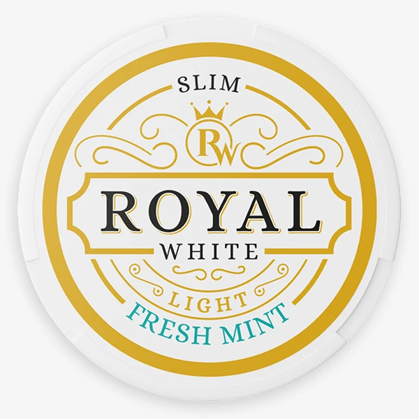 Royal White Fresh Mint 4mg