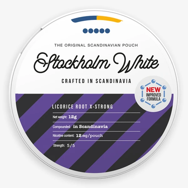 Stockholm White Licorice Root 12mg