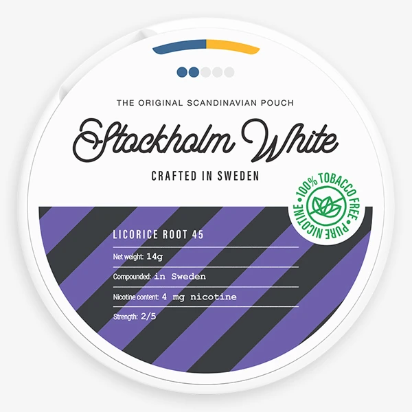Stockholm White Licorice Root 4mg