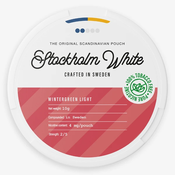 Stockholm White Wintergreen 4mg