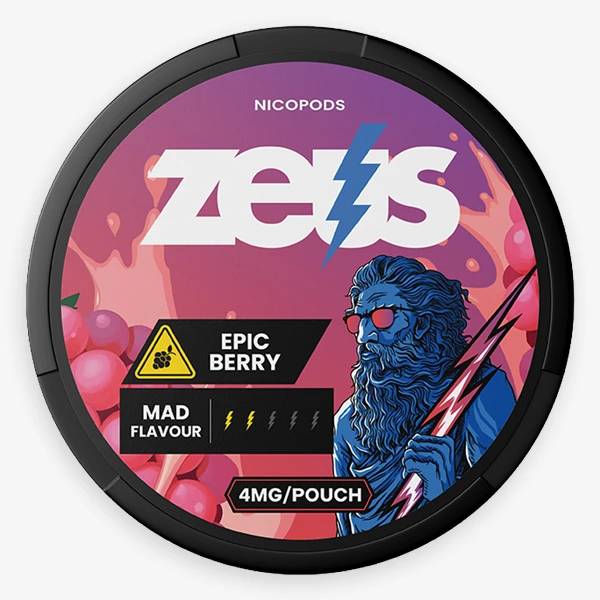 Zeus Epic Berry 4mg